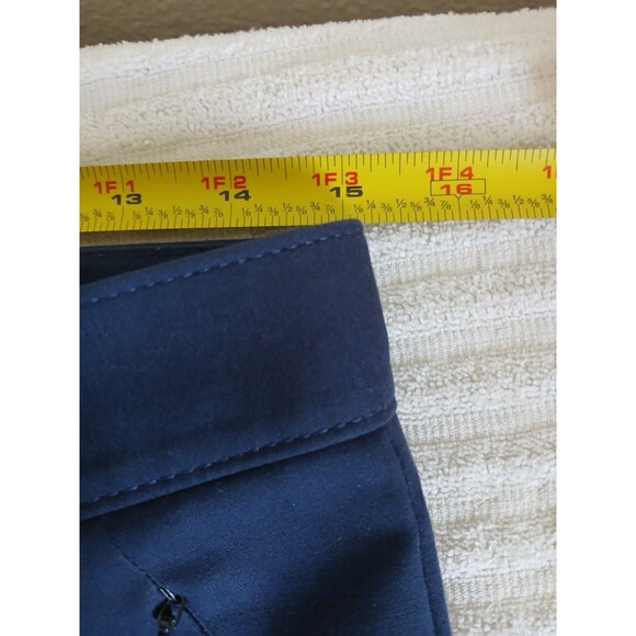 Club Monaco Womens Pants Navy‎ Skinny  Size 8 High Rise Trousers Pockets Front - Picture 15 of 16